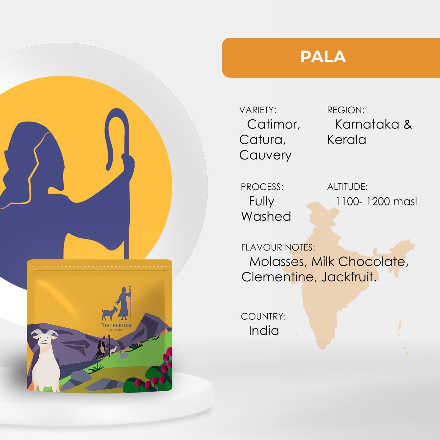 Pala India 200g - Que Coffee
