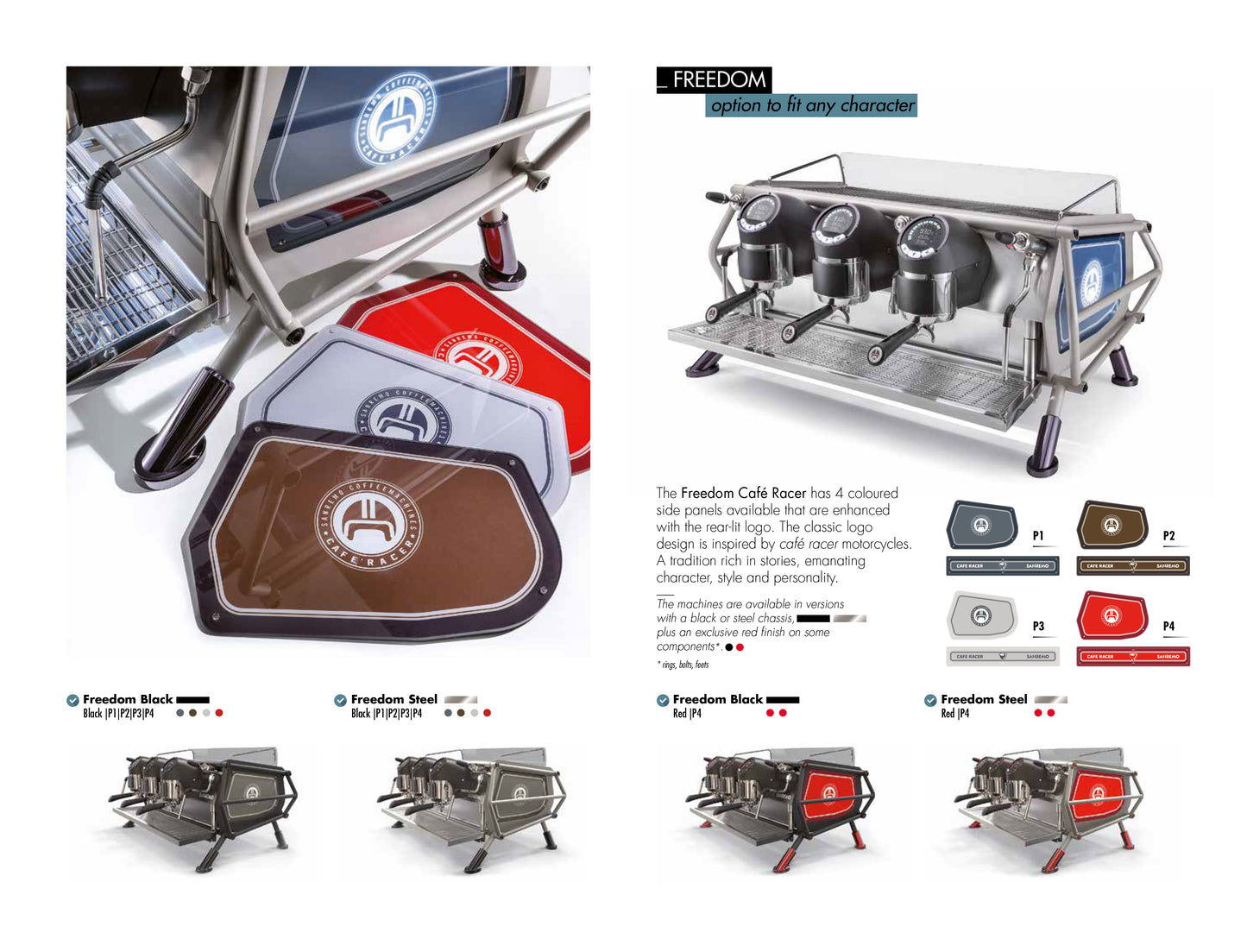 Sanremo Cafe Racer Freedom - Que Coffee