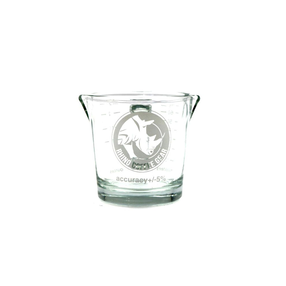 Rhino Shot Glass Double Spout 70ml - Que Coffee