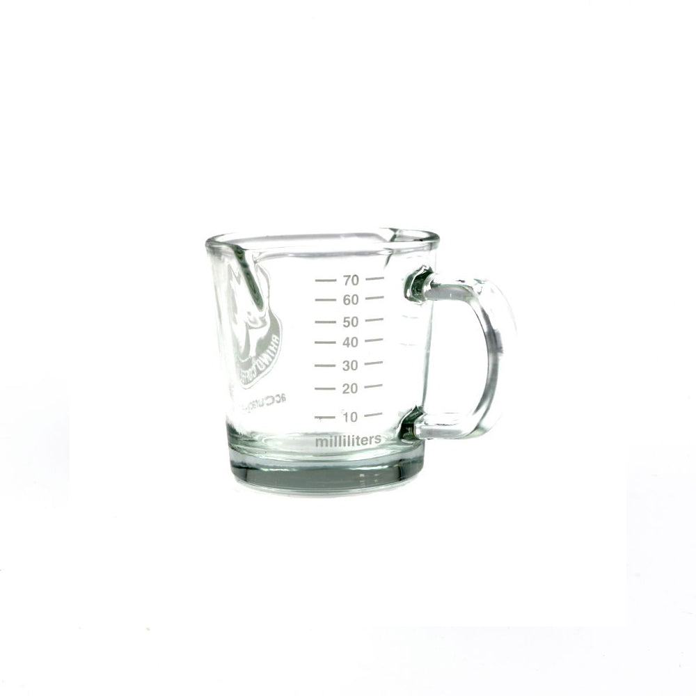Rhino Shot Glass Double Spout 70ml - Que Coffee