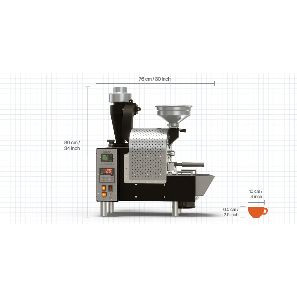 Solar Shop Roaster - Que Coffee