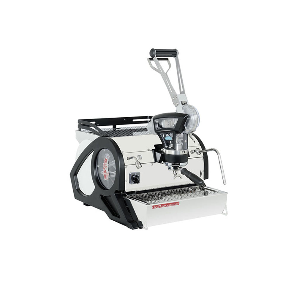La Marzocco Leva X 1 Group espresso machine with lever operation and sleek stainless steel design