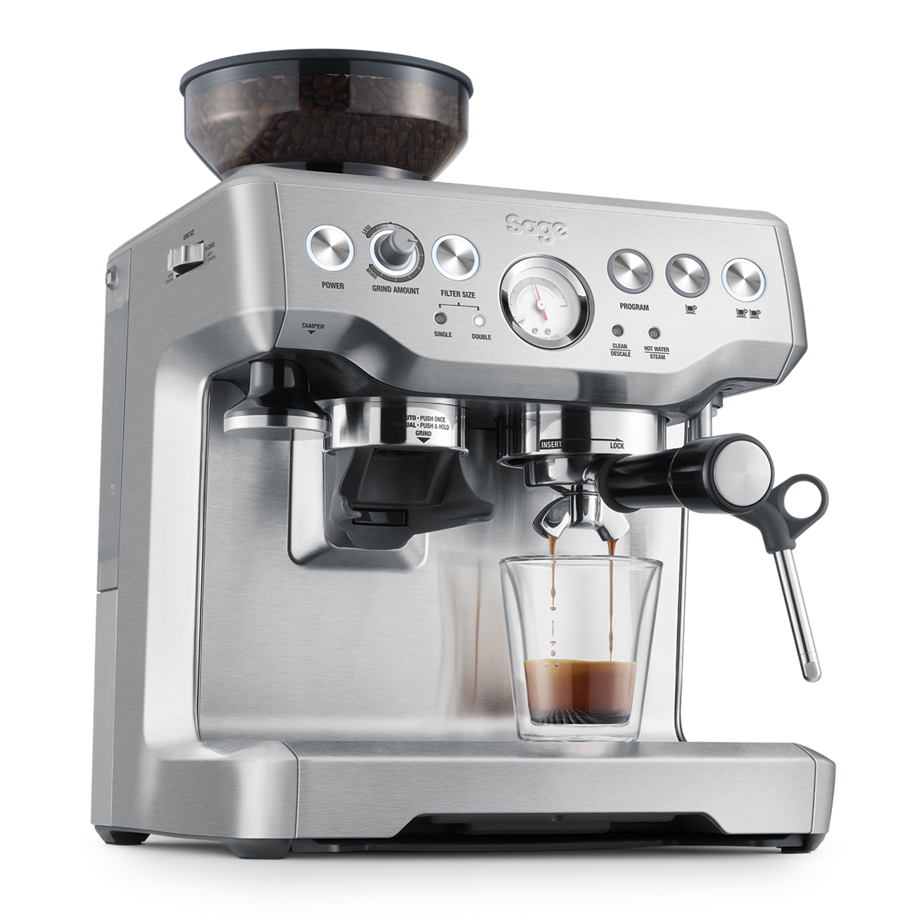 Sage the Barista Express™ Coffee Machine - Que Coffee
