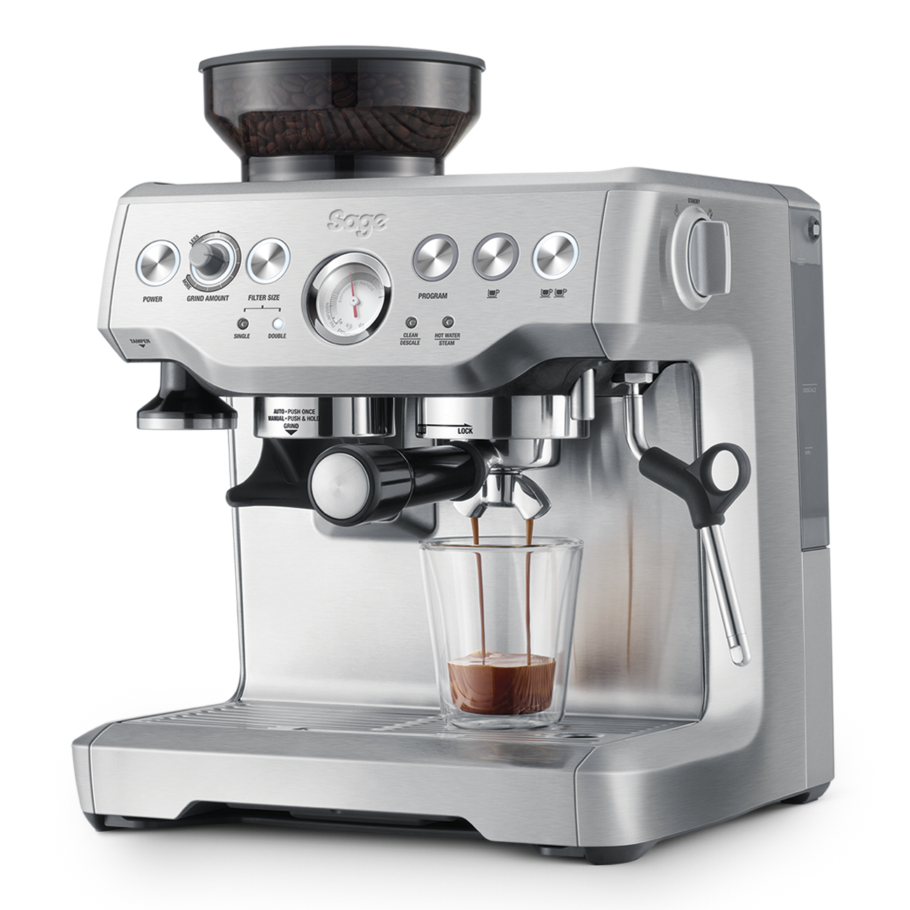 Sage the Barista Express™ Coffee Machine - Que Coffee