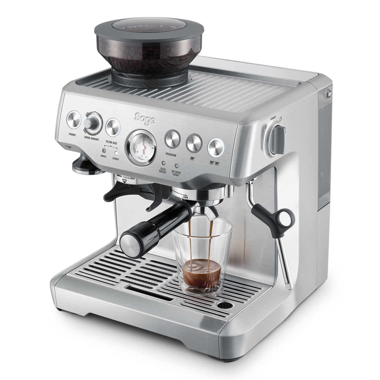 Sage the Barista Express™ Coffee Machine - Que Coffee