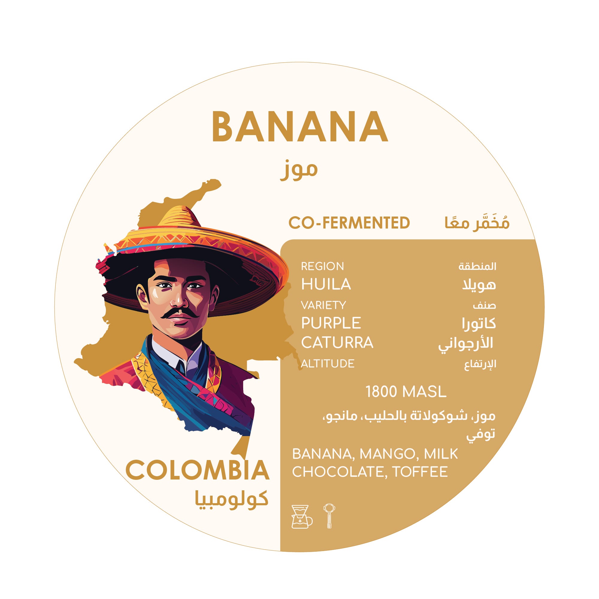 Herder Coffee Roastery Banana Colombia