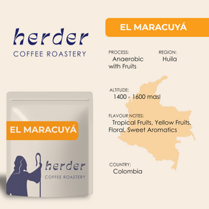 El Maracuya Colombia 200g - Que Coffee