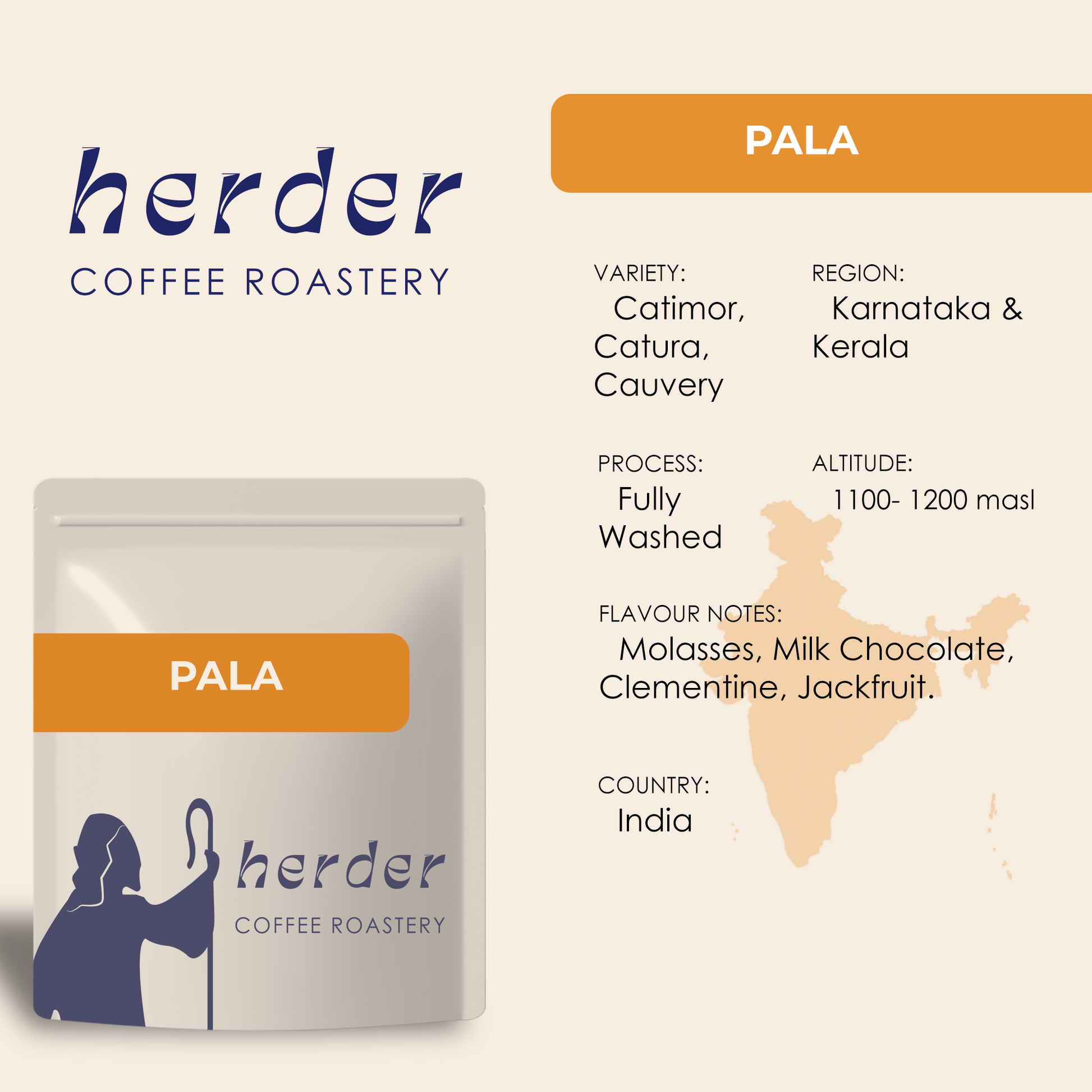 Pala India 200g - Que Coffee
