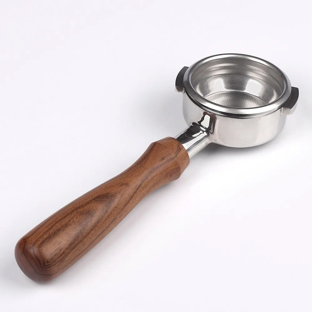 Wooden Bottomless Portafilter 58mm - Que Coffee