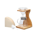 Hario Olive Wood Stand Set - Que Coffee