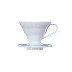Hario V60 Ceramic Dripper White - Que Coffee