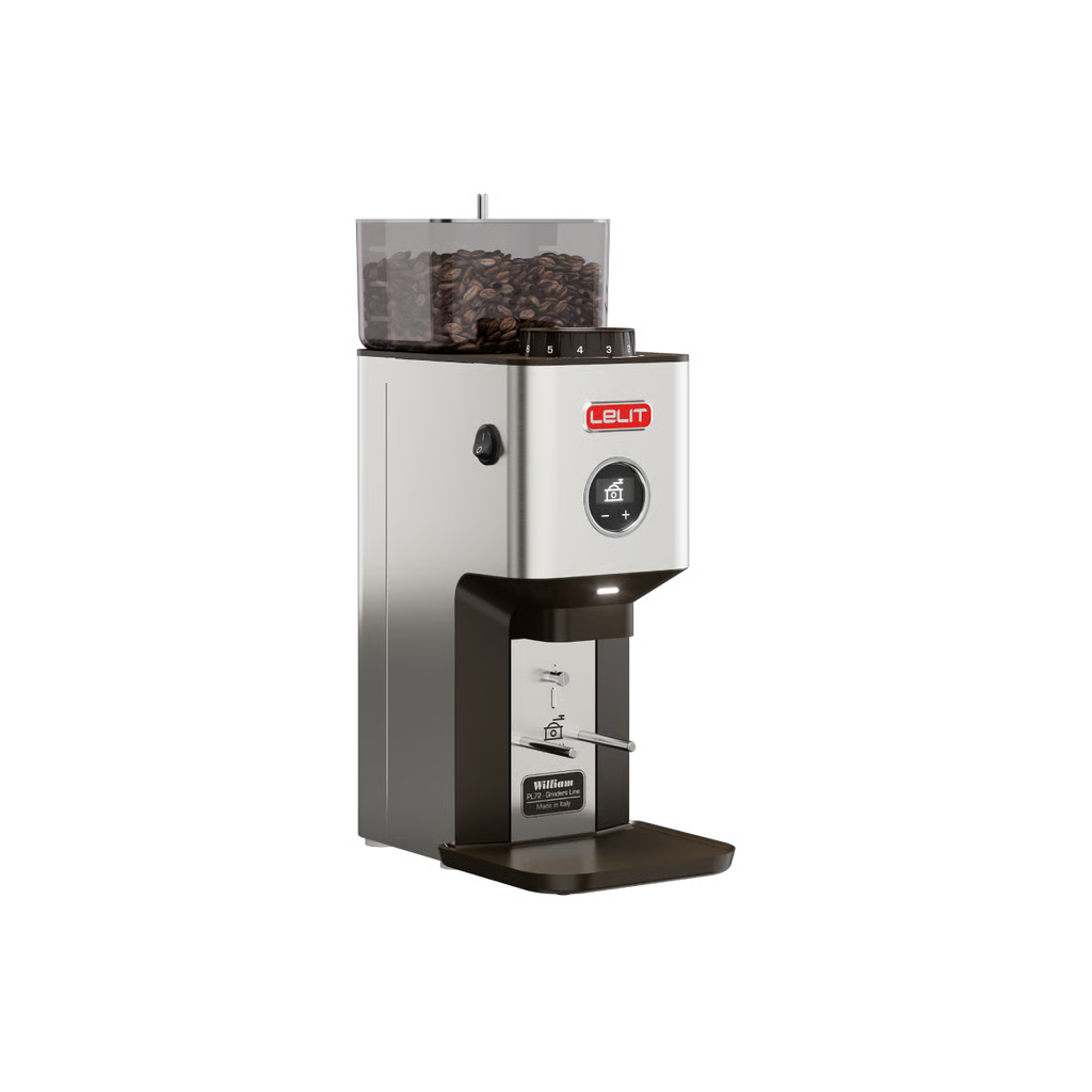 Lelit William Coffee Grinder Brushed Stainless Steel
