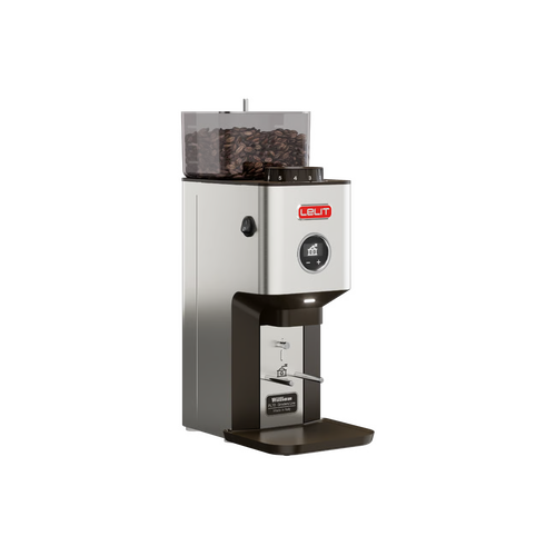 Lelit William Coffee Grinder Polished Stainless Steel