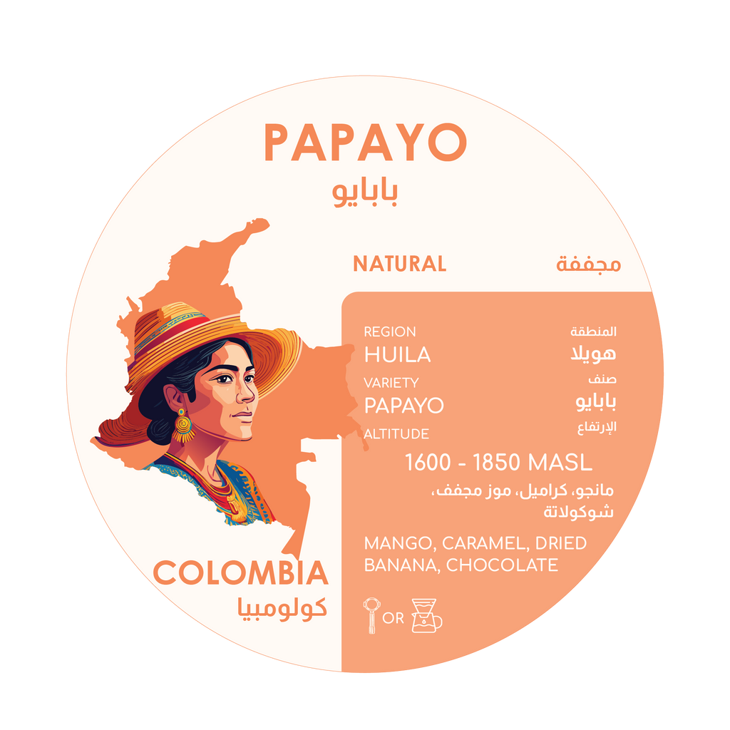 Herder Coffee Roastery Papayo Colombia - Que Coffee