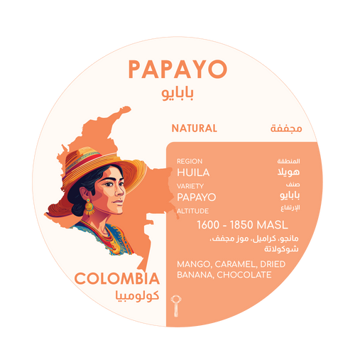Herder Coffee Roastery Papayo Colombia Coffee Beans