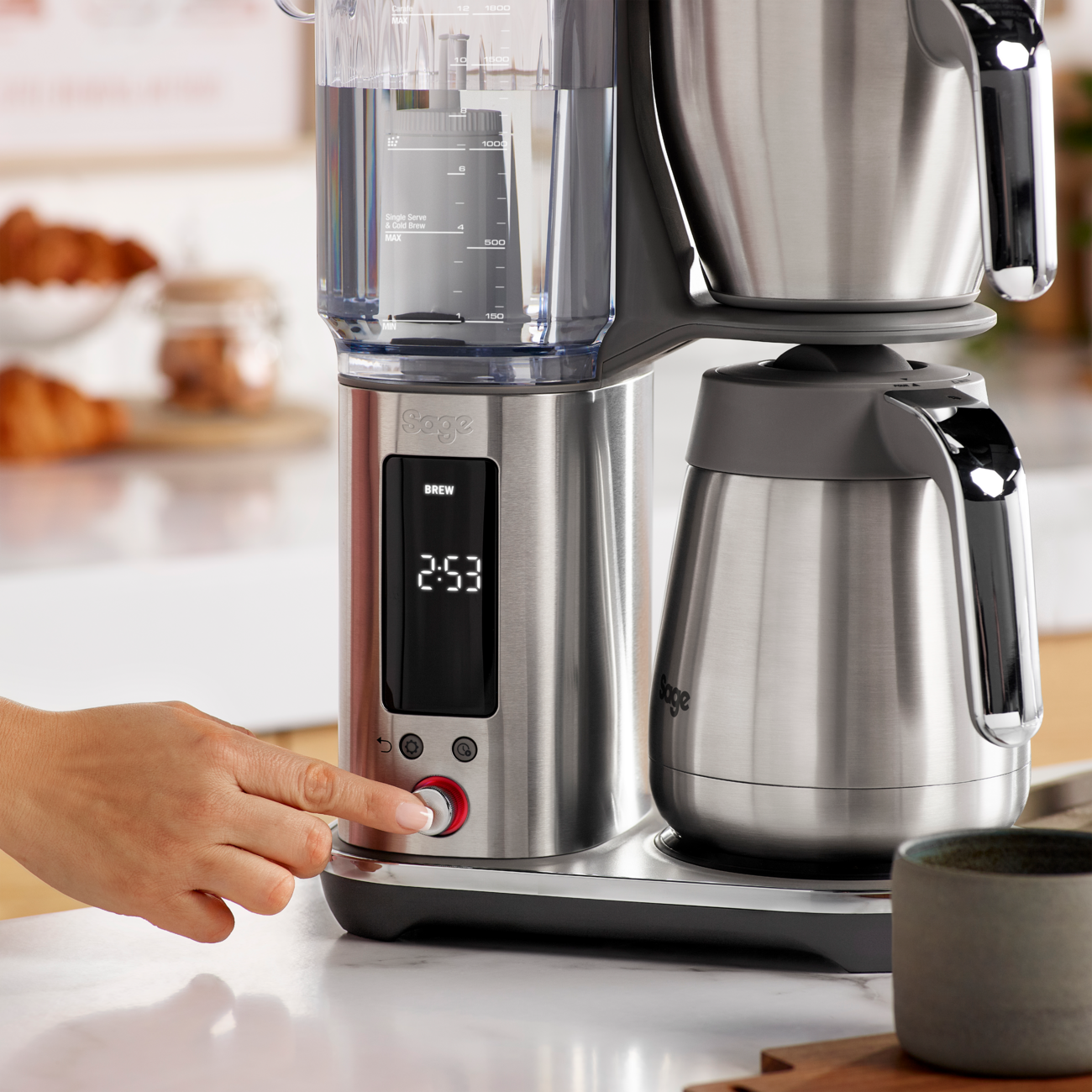 Sage the Luxe Brewer™ Thermal Coffee Brewer - Que Coffee