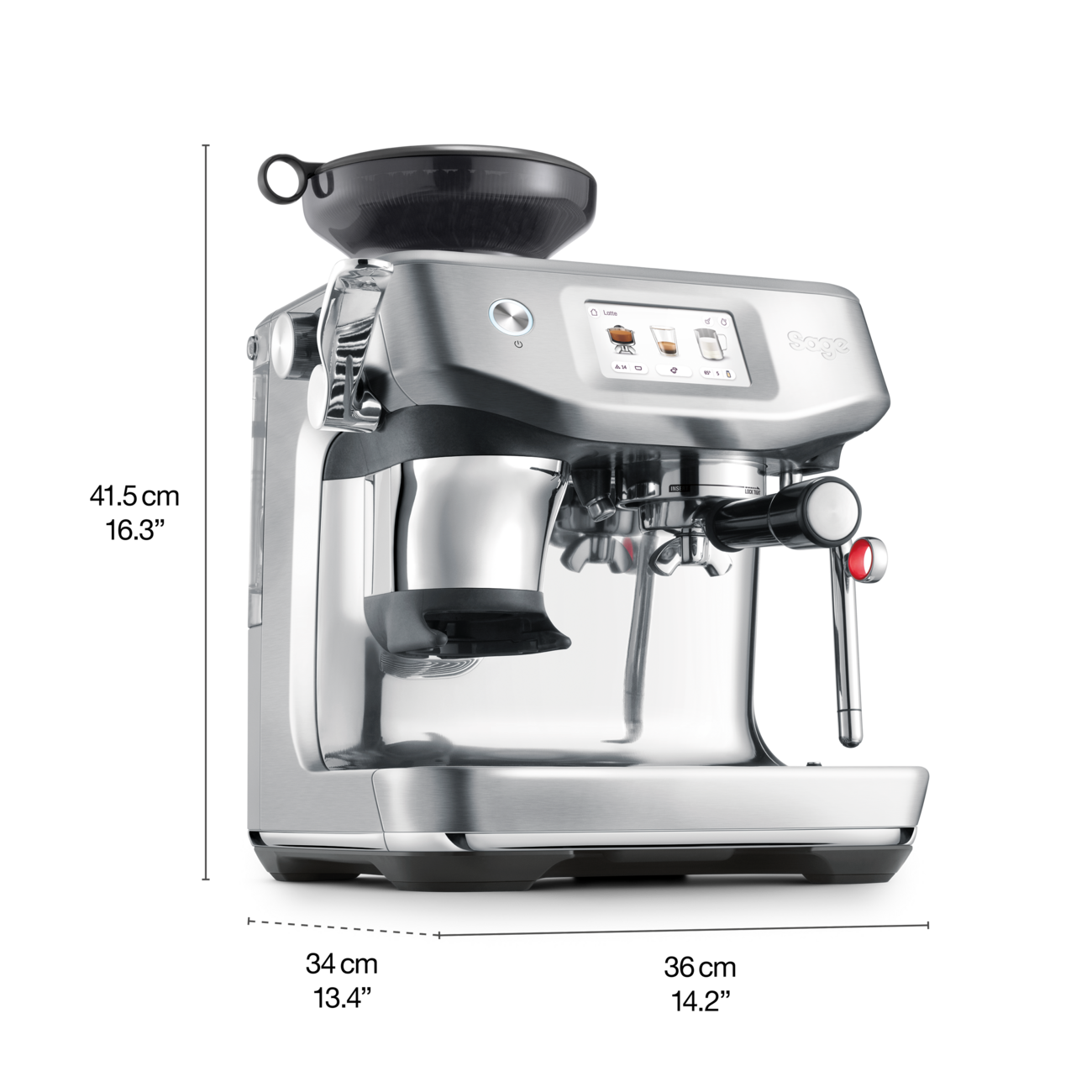 Sage the Barista Touch™ Impress – with Cold Extraction Coffee Machine - Que Coffee