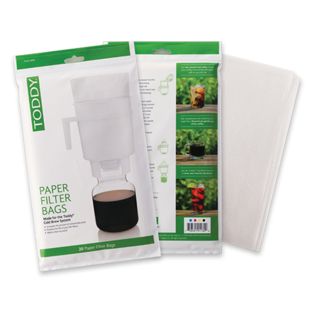 Toddy OS Paper Filter Bag - Que Coffee