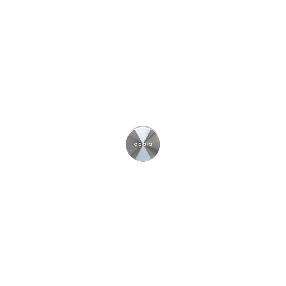 Acaia Lunar 2021 stainless steel knob part for Acaia scales with a sleek design
