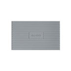 Gray silicone mat accessory for Acaia Pearl 2021 coffee scale with ridged texture