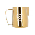 Barista Space Pitcher Gold 600ml stainless steel milk frothing pitcher with handle