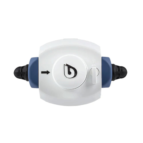 BWT Besthead Flex Filter Head water filter component with white body and blue connectors