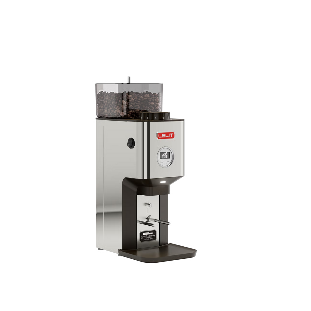 Lelit William Coffee Grinder Brushed Stainless Steel
