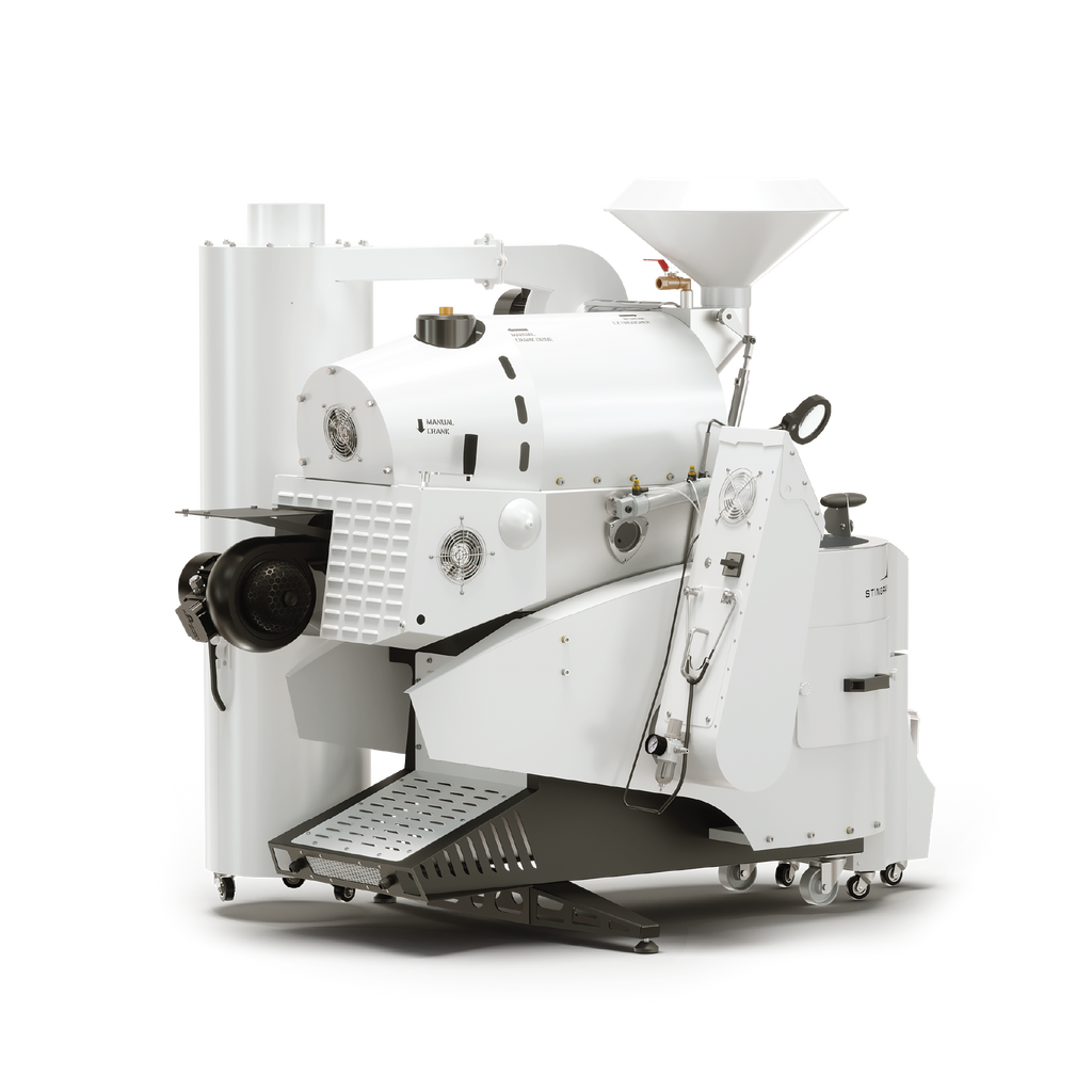 Coffee-Tech Engineering Stingray 7kg with Auto Doors and Profiler white coffee roastery machine