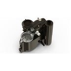 Coffee-Tech Engineering commercial coffee roaster machine with modern black design and advanced roasting chamber