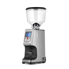 Eureka Atom Specialty 65 coffee grinder machine with digital control panel and large clear bean hopper