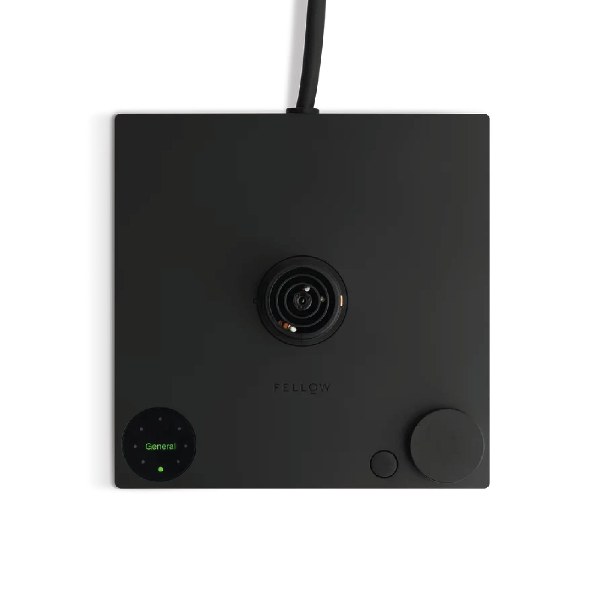 Fellow Stagg EKG Electric Kettle PRO Matt Black base with digital control dial and cable attachment