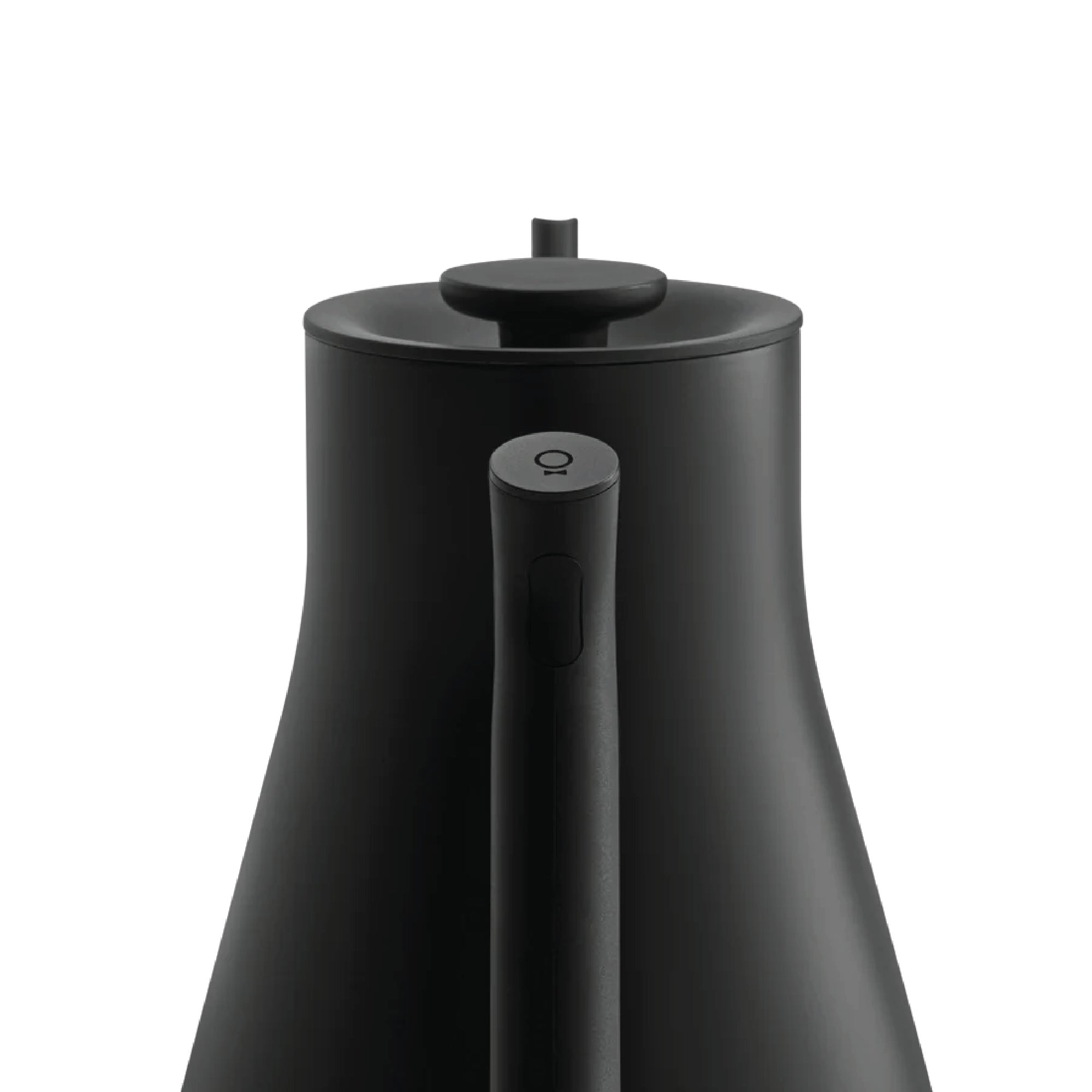 Fellow Stagg EKG Electric Kettle PRO Matt Black with sleek ergonomic handle and minimalist design