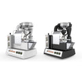 Coffee-Tech Engineering FZ94 Pro Lab Roaster displayed in white and black models for precise coffee roasting