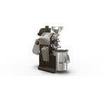 Ghibli R15 Commercial Coffee Roaster by Coffee-Tech Engineering with stainless steel and black finish