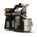 Ghibli R15 Firewood Commercial Roaster by Coffee-Tech Engineering black and stainless steel coffee roastery machine