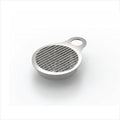Marco Drip Tray stainless steel round design with handle and grid surface for liquid collection