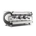 Nuova Simonelli Aurelia Wave Volumetric commercial espresso machine with four group heads and steam wand