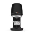 PUQ Press Q2 Gen 5 automatic tamper with black and silver design for precise coffee tamping