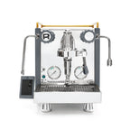 Rocket R58 SERIE GRIGIA Used espresso machine by Rocket Espresso Milano with dual gauges and steam wands