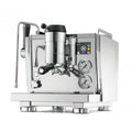 Rocket Espresso Milano Rocket R9 One stainless steel espresso machine with pressure gauges and digital display