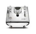Victoria Arduino E1 Prima espresso machine with sleek stainless steel design and professional features